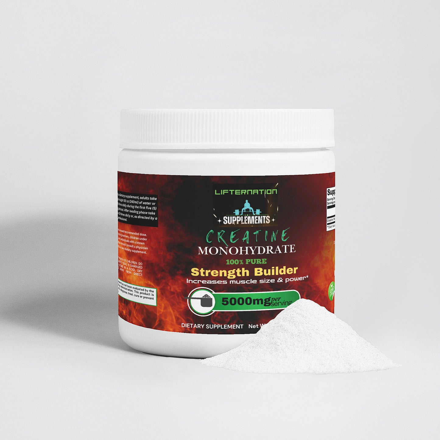 LifterNation Creatine Strength Builder (5000mg)