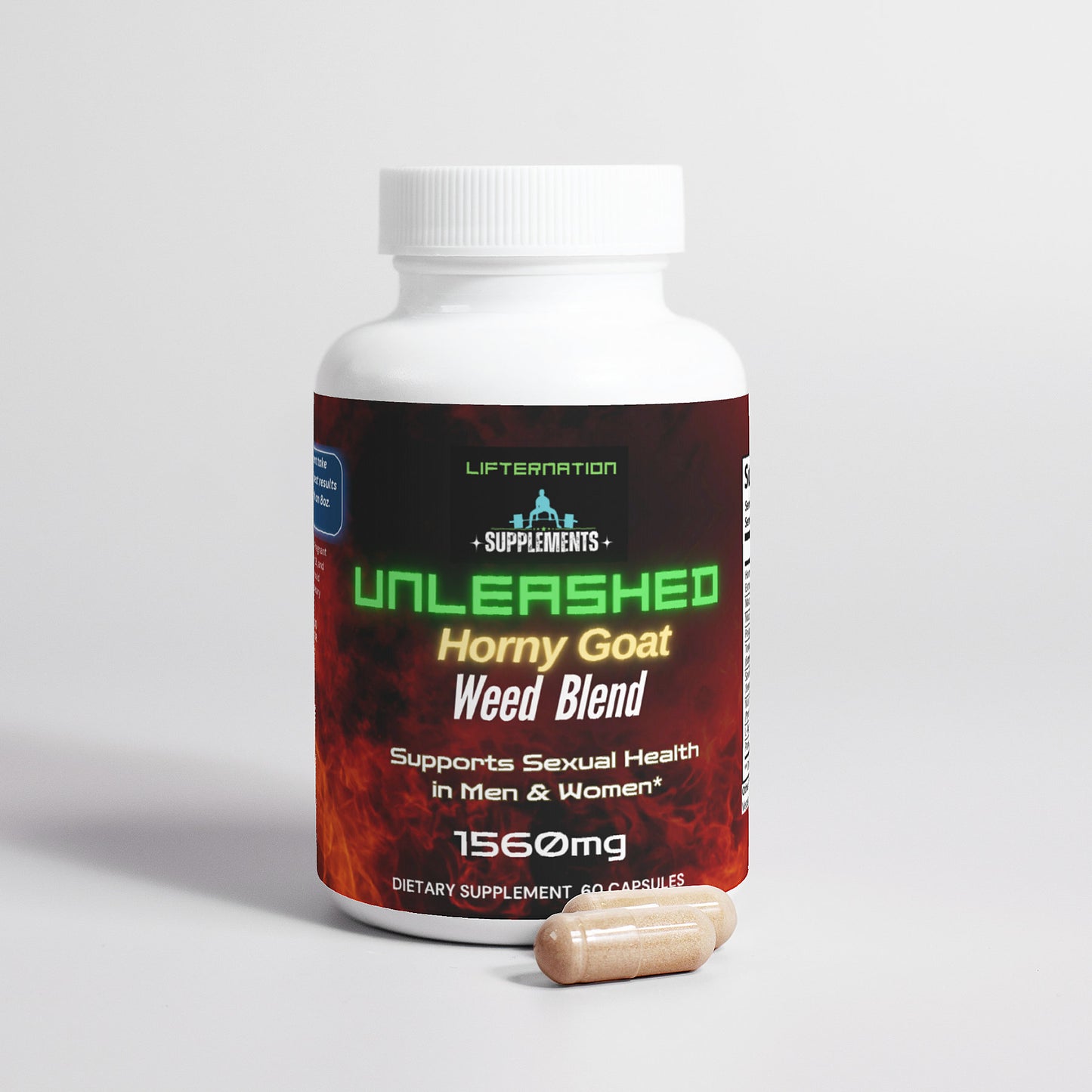 LifterNation Unleashed Horny Goat Weed Blend (1560mg)