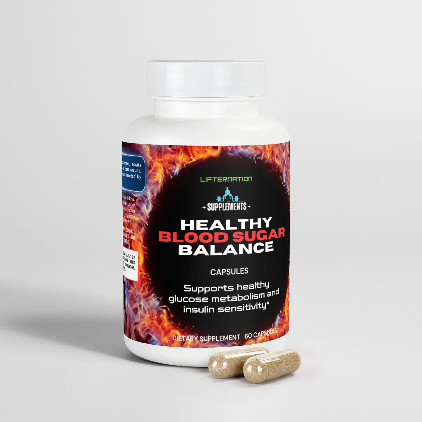 LifterNation Healthy Blood Sugar Balance (60 Capsules)