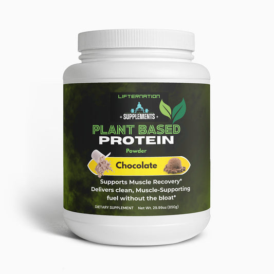 LifterNation Plant Based Protein Powder 2lbs (Chocolate) Proteins & Blends LifterNation Supplements