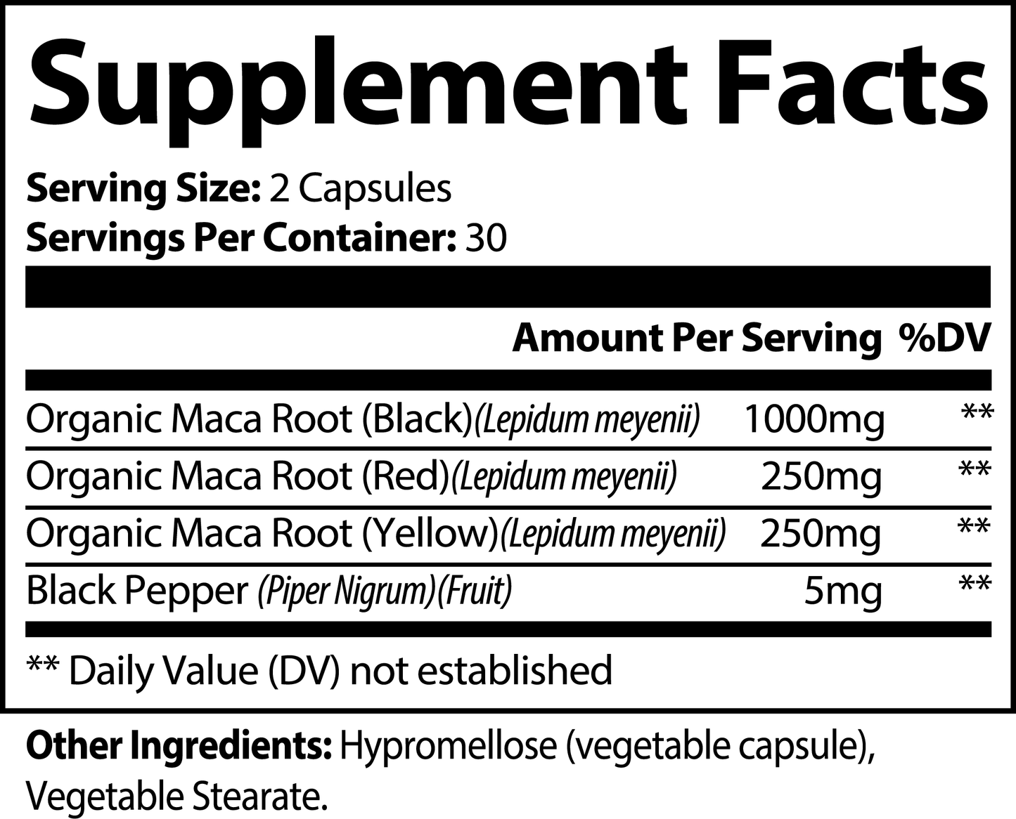LifterNation Impact 1505mg (60 Capsules)