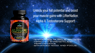 With LifterNation Supplement's Alpha X More Muscle and Strength await YOU!