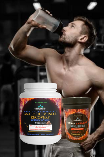 Want Bigger Muscles? Stacking Whey Protein isolate and BCAA Expand are the key!