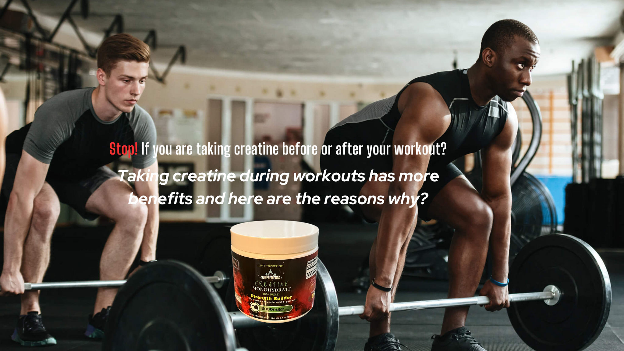 Stop! If you're taking creatine before or after you train? There is a better way!