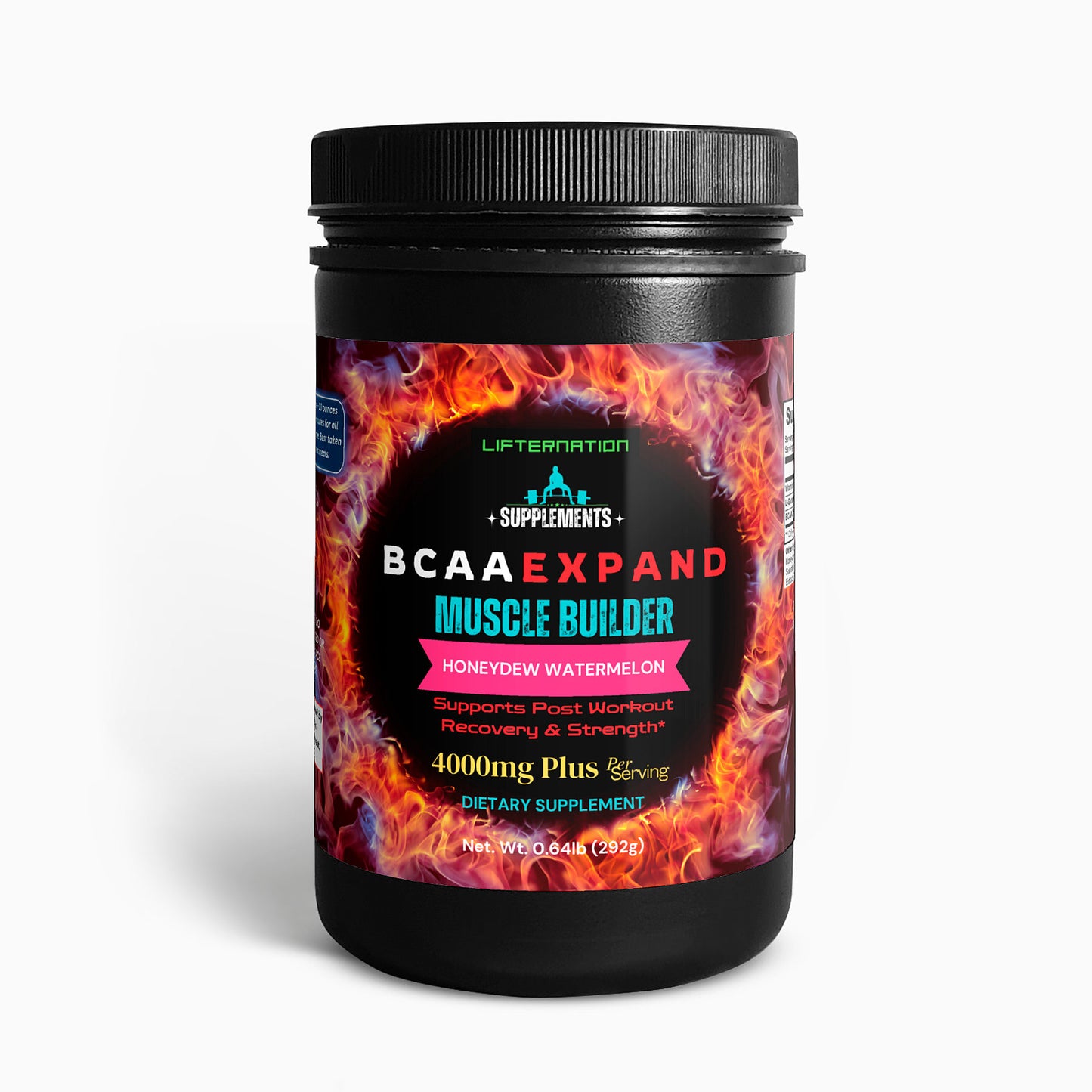 LifterNation BCAA Expand Muscle Builder (Honeydew/Watermelon)