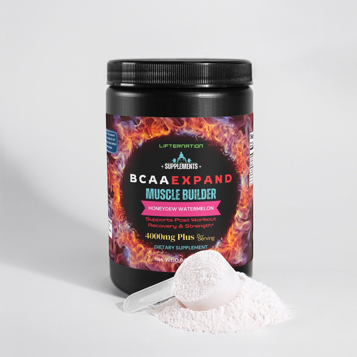 LifterNation BCAA Expand Muscle Builder (Honeydew/Watermelon)