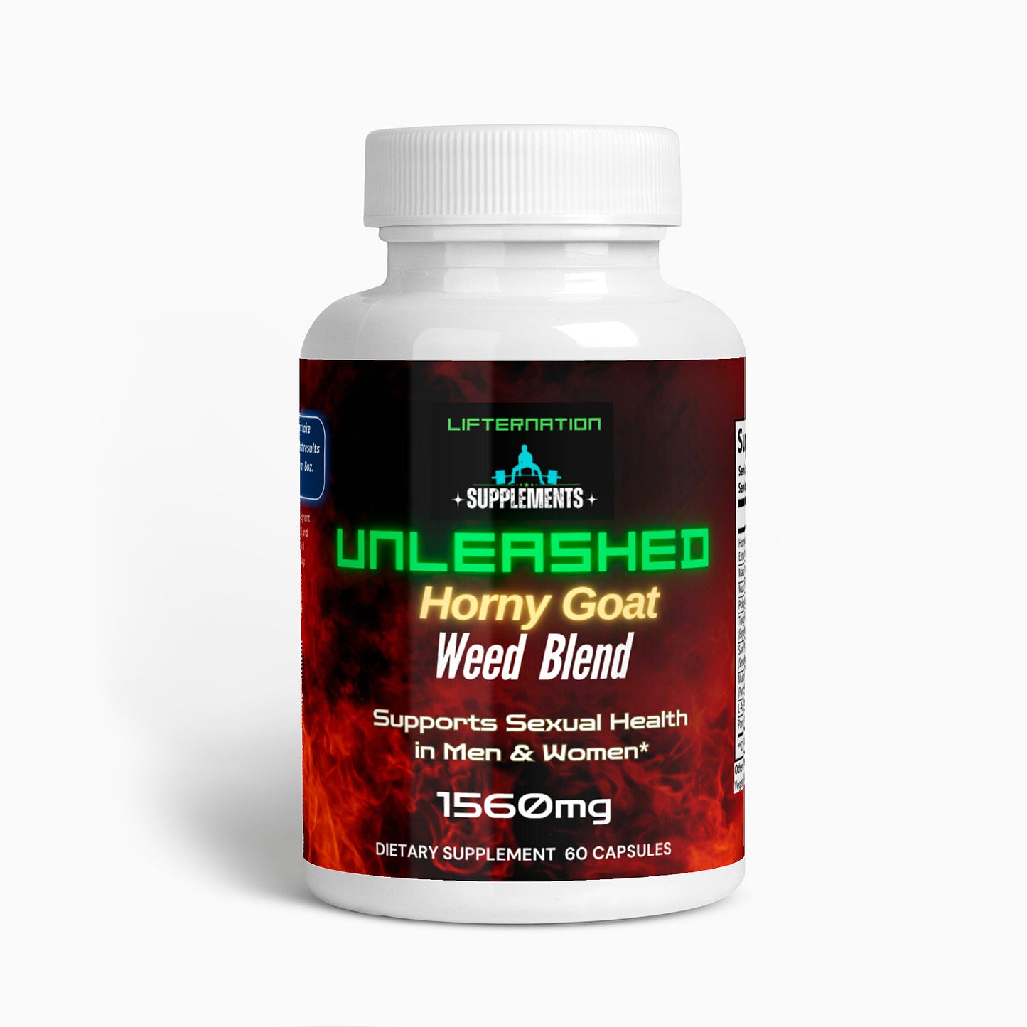 LifterNation Unleashed Horny Goat Weed Blend (1560mg)
