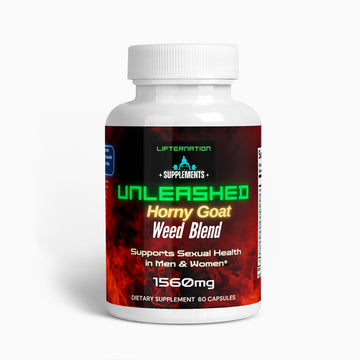 LifterNation Unleashed Horny Goat Weed Blend (1560mg) Natural Extracts LifterNation Supplements