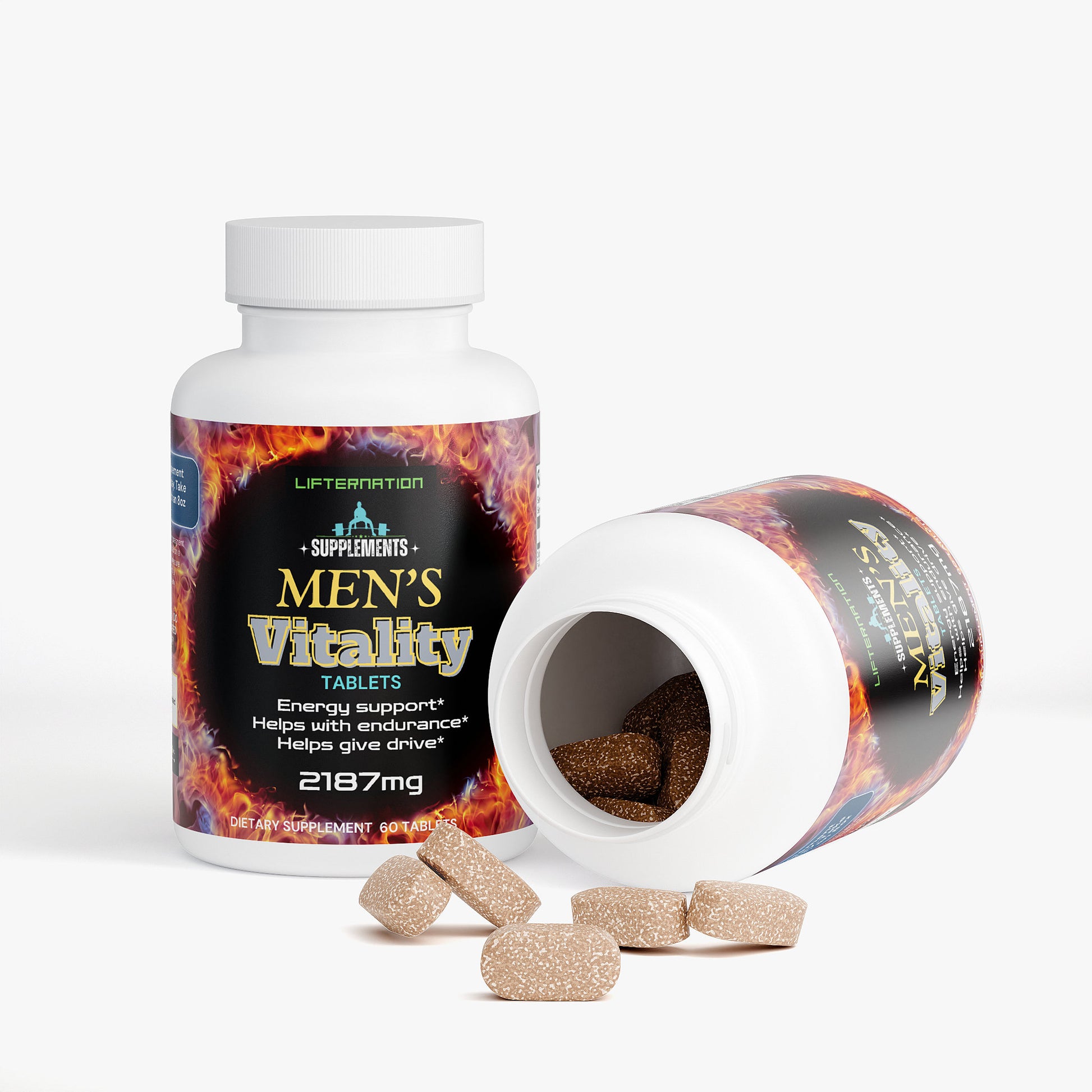 LifterNation Men's Vitality (60 Tablets) Natural Extracts LifterNation Supplements