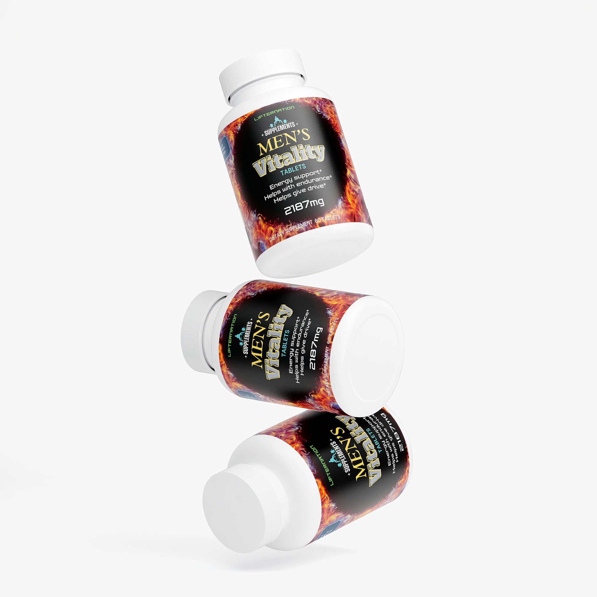 LifterNation Men's Vitality (60 Tablets) Natural Extracts LifterNation Supplements