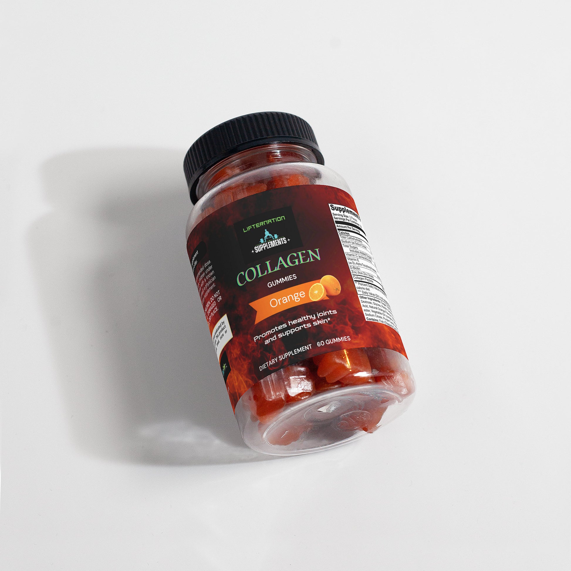 LifterNation Collagen Gummies 60 (Adult) Gummies Proteins & Blends LifterNation Supplements