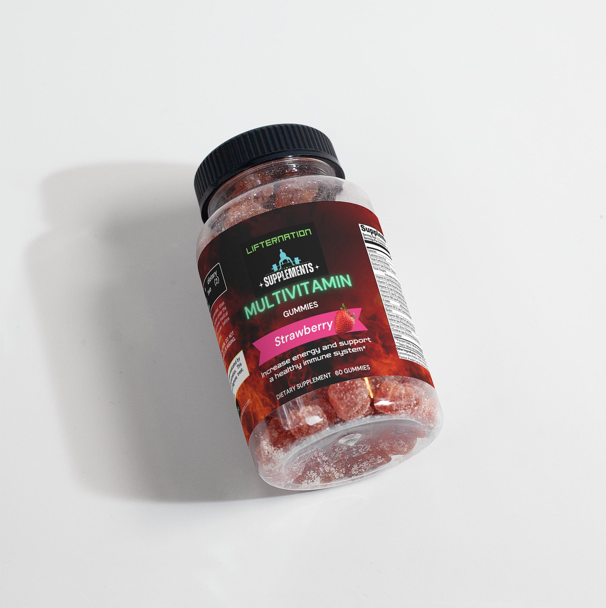 LifterNation Multivitamin 60 (Adult) Gummies Vitamins & Minerals LifterNation Supplements