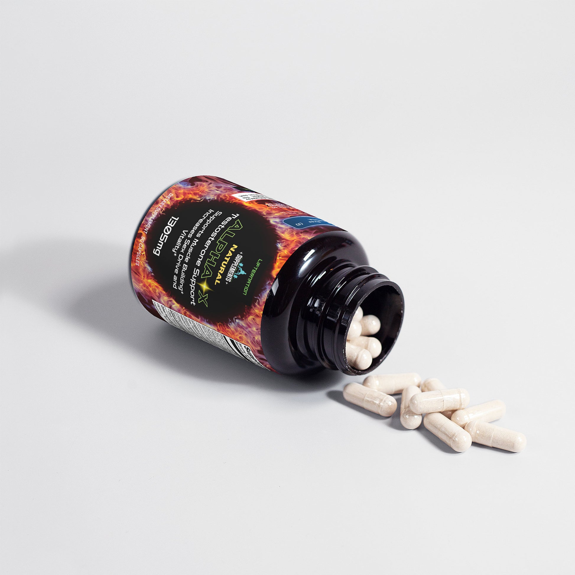 LifterNation Alpha X Natural Testosterone Support (90 Capsules) Specialty Supplements LifterNation Supplements