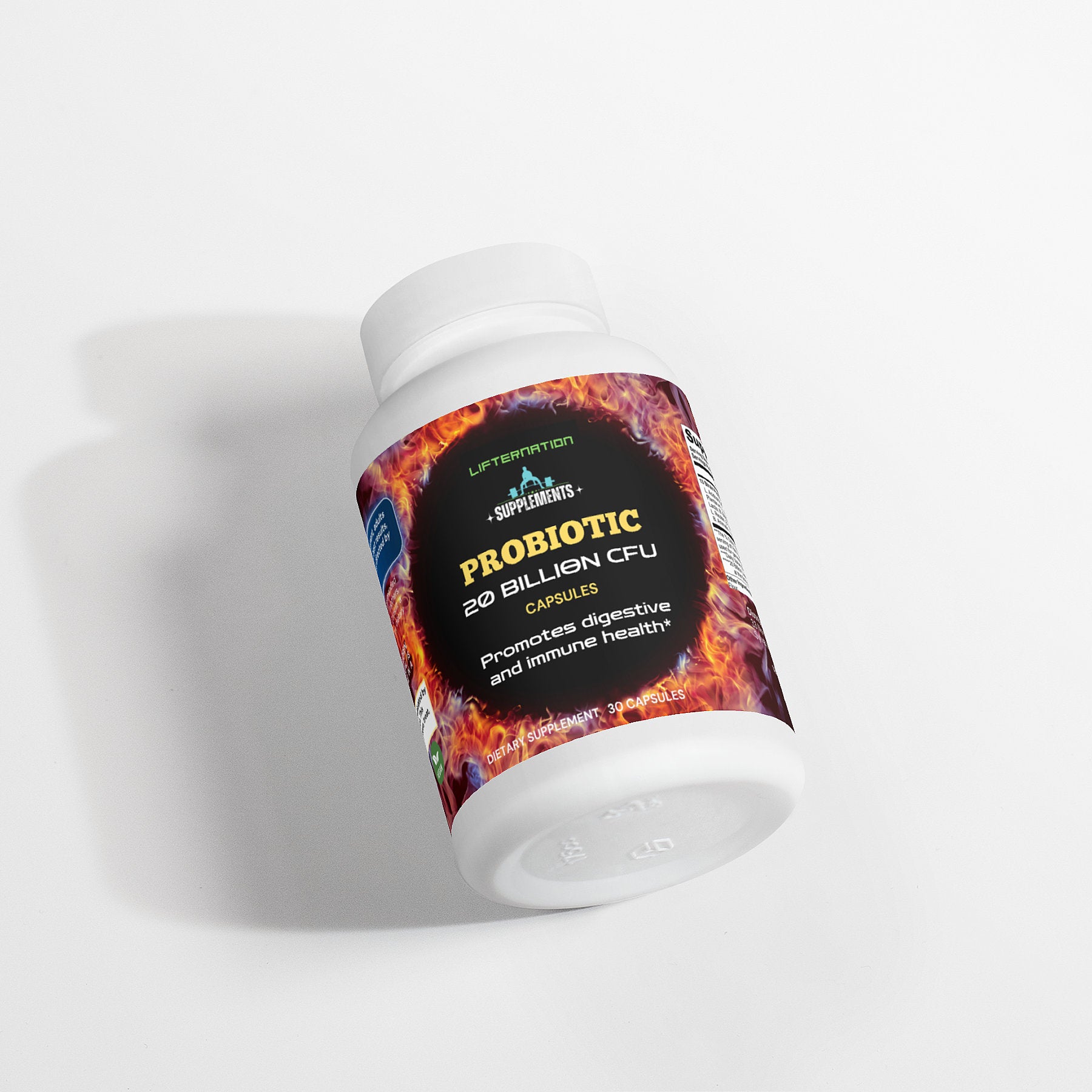 LifterNation Probiotic 20 Billion CFU (30 Capsules) Specialty Supplements LifterNation Supplements