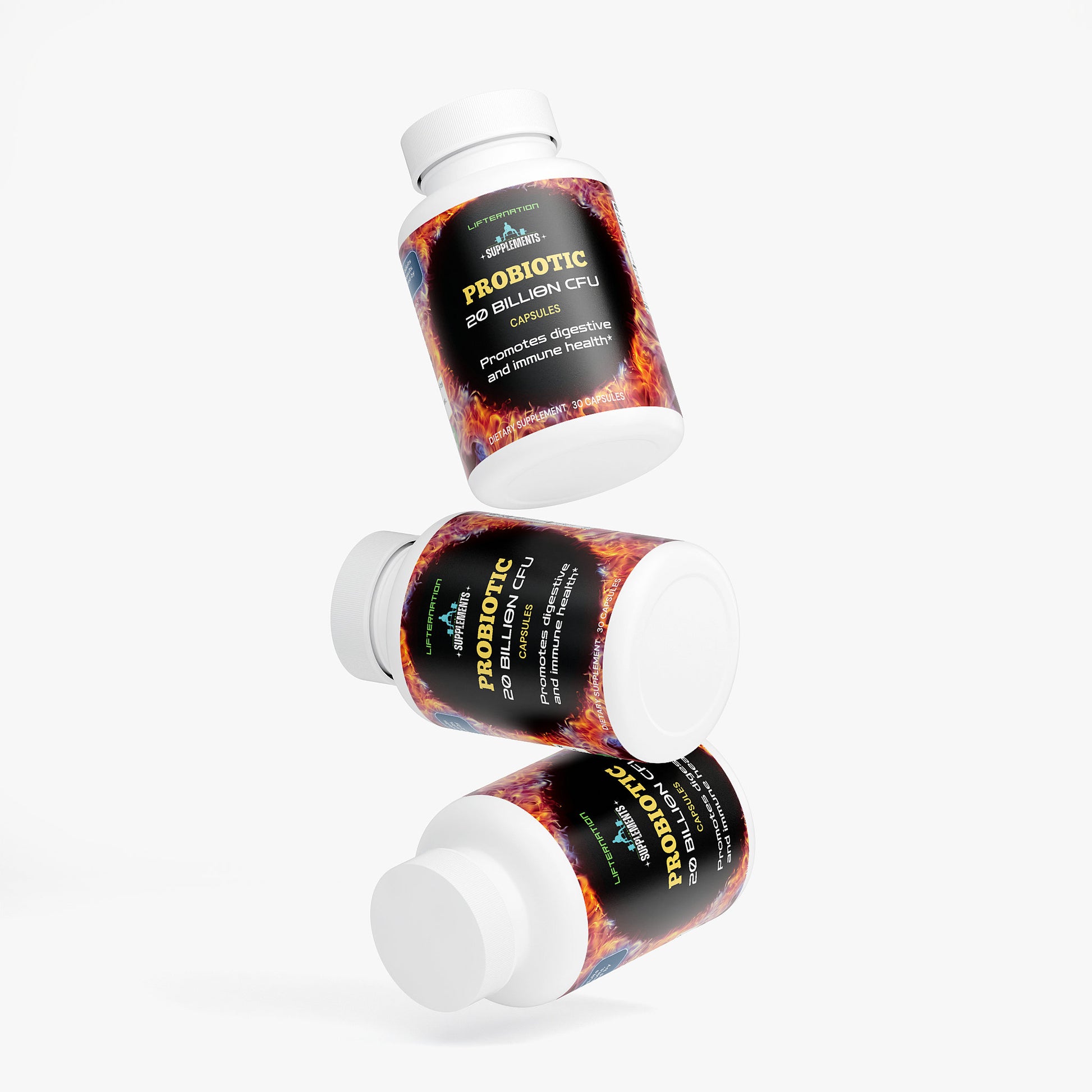 LifterNation Probiotic 20 Billion CFU (30 Capsules) Specialty Supplements LifterNation Supplements
