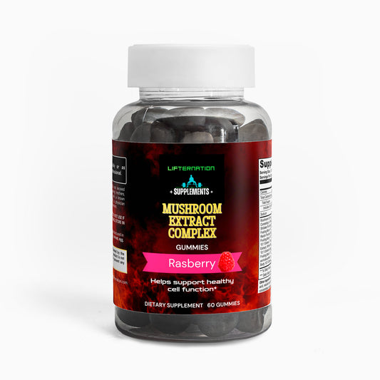 LifterNation Mushroom Extract Complex (60 Gummies)