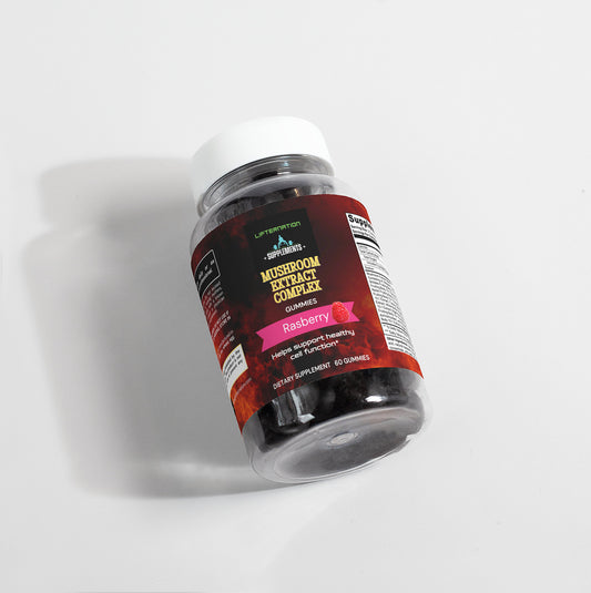 LifterNation Mushroom Extract Complex (60 Gummies)