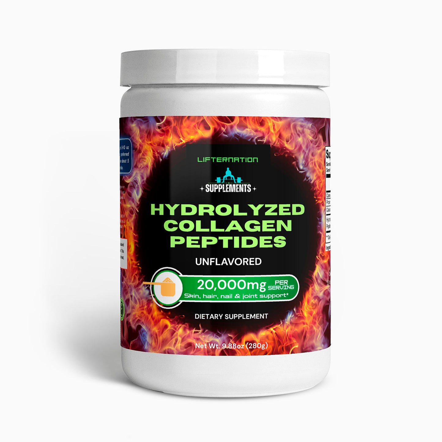 LifterNation Hydrolyzed Collagen Peptides (Unflavored)