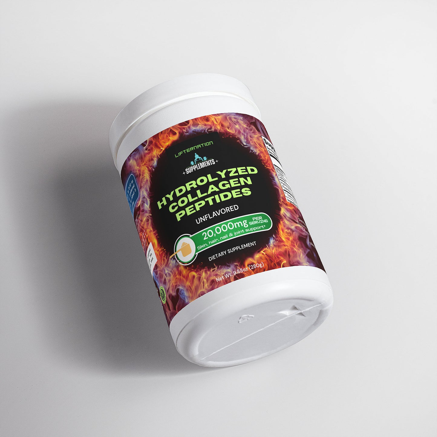 LifterNation Hydrolyzed Collagen Peptides (Unflavored)