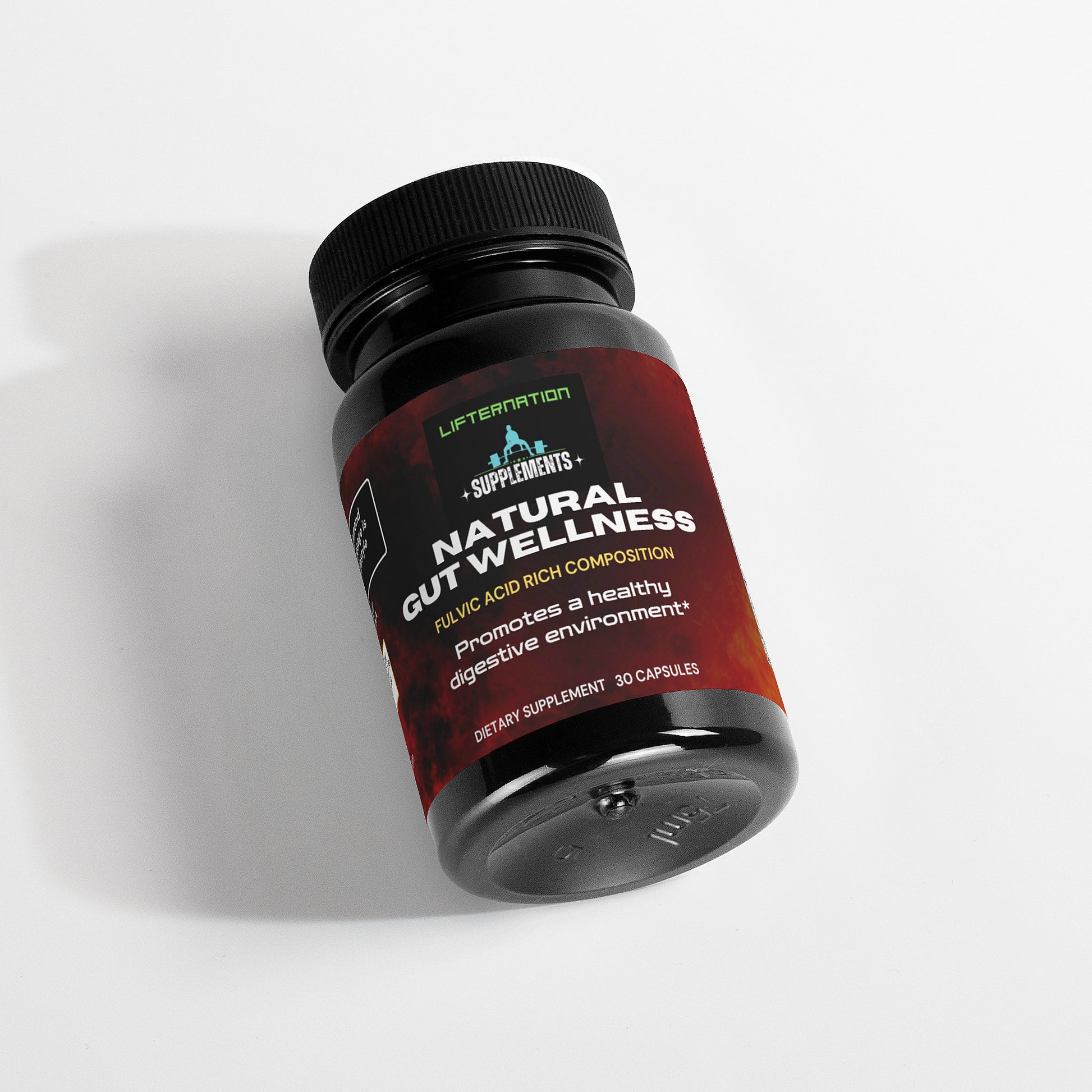 LifterNation Natural Gut Wellness (30 Capsules) Natural Extracts LifterNation Supplements