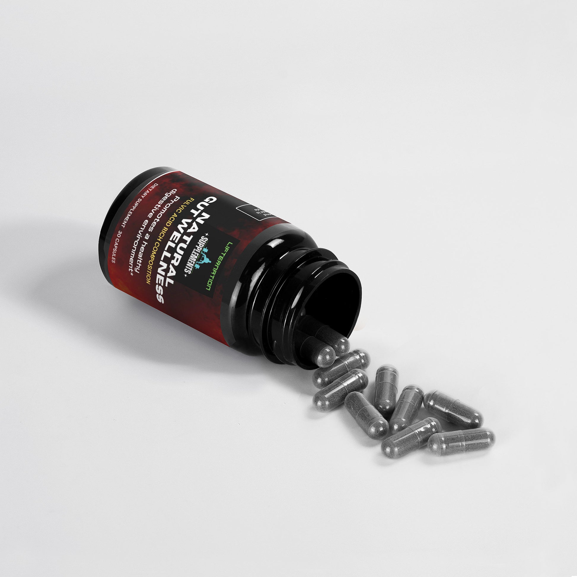 LifterNation Natural Gut Wellness (30 Capsules) Natural Extracts LifterNation Supplements