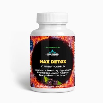 LifterNation Max Detox (60 Capsules) Natural Extracts LifterNation Supplements
