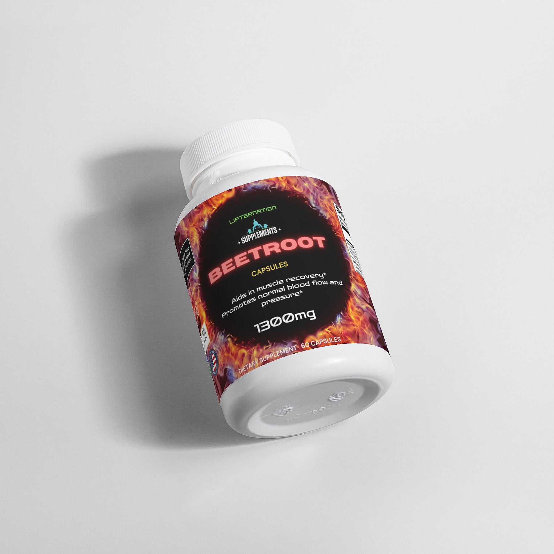LifterNation Beetroot (60 Capsules) Natural Extracts LifterNation Supplements