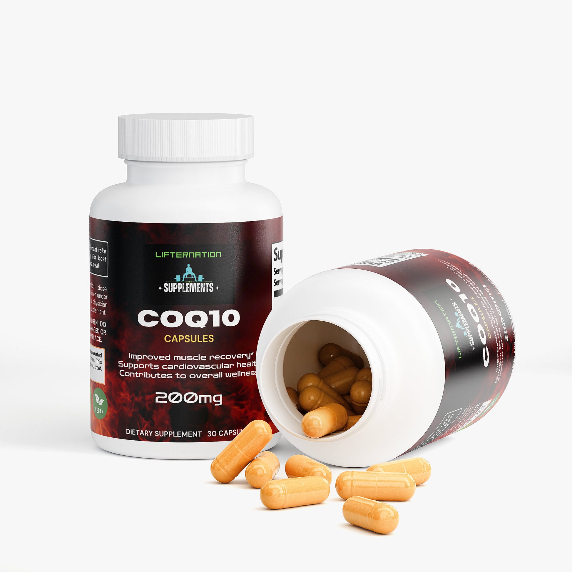 LifterNation CoQ10 (30 Capsules) Specialty Supplements LifterNation Supplements