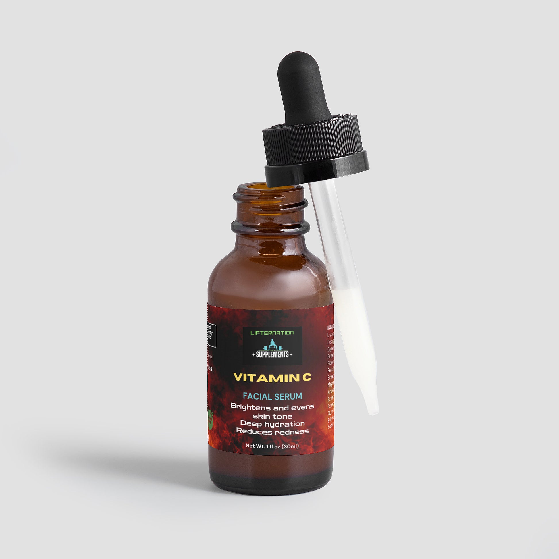 LifterNation Vitamin C Facial Serum - LifterNation Supplements