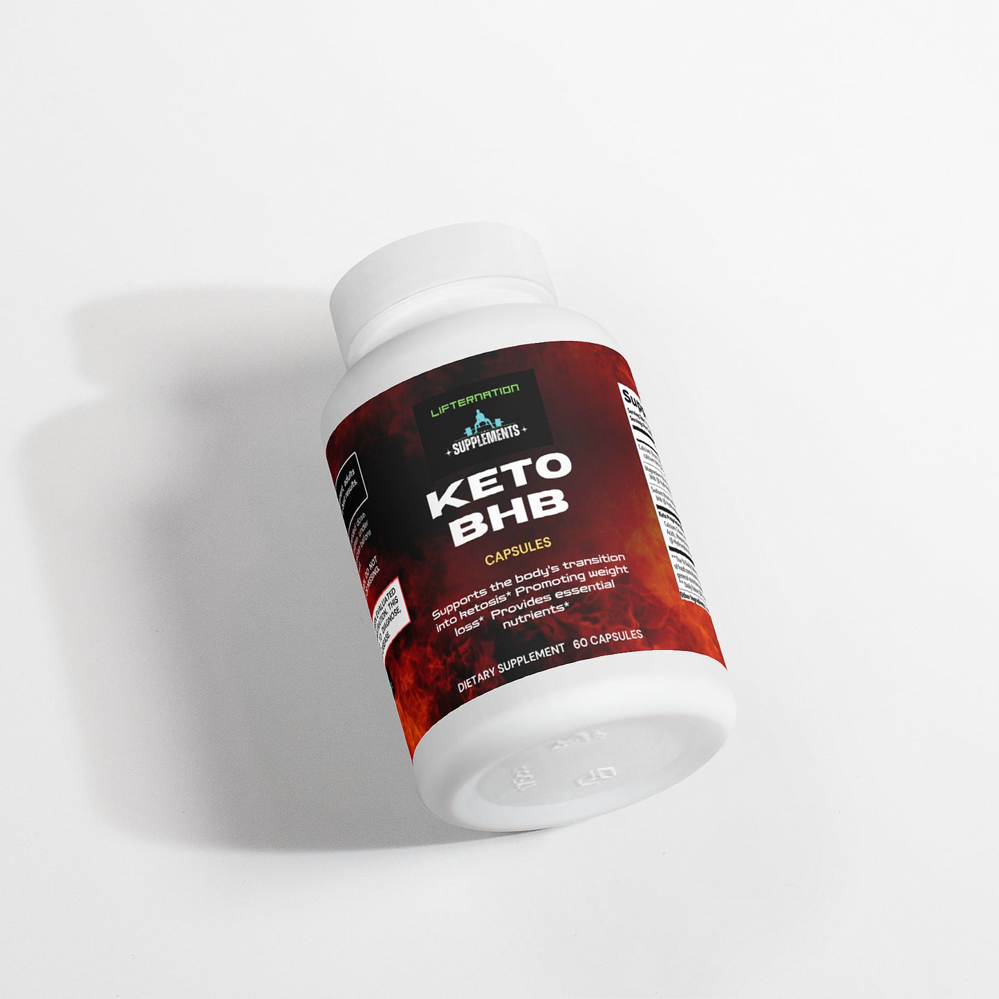 LifterNation Keto BHB (60 Capsules)