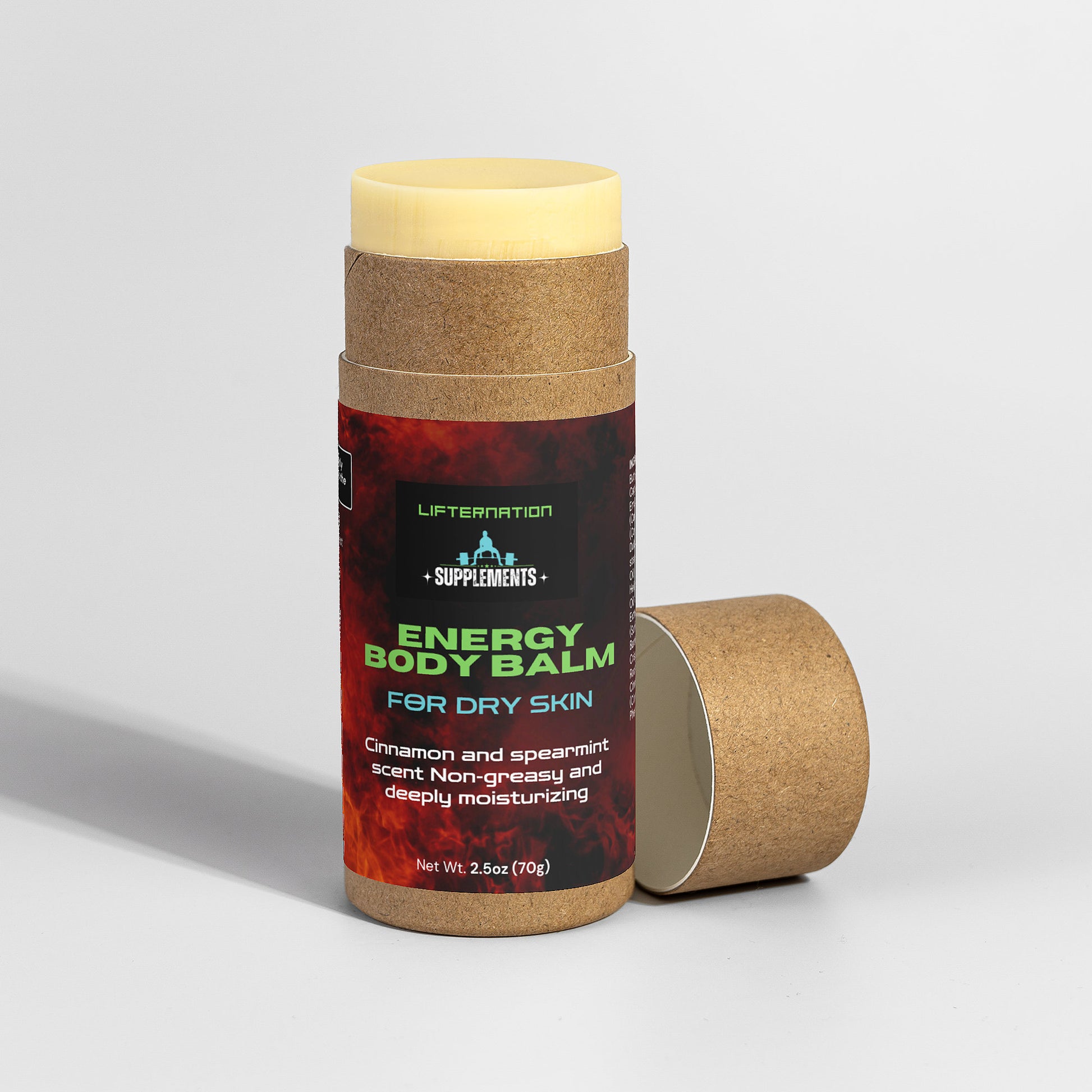 LifterNation Energy Body Balm 2.5oz Personal Care and Beauty LifterNation Supplements