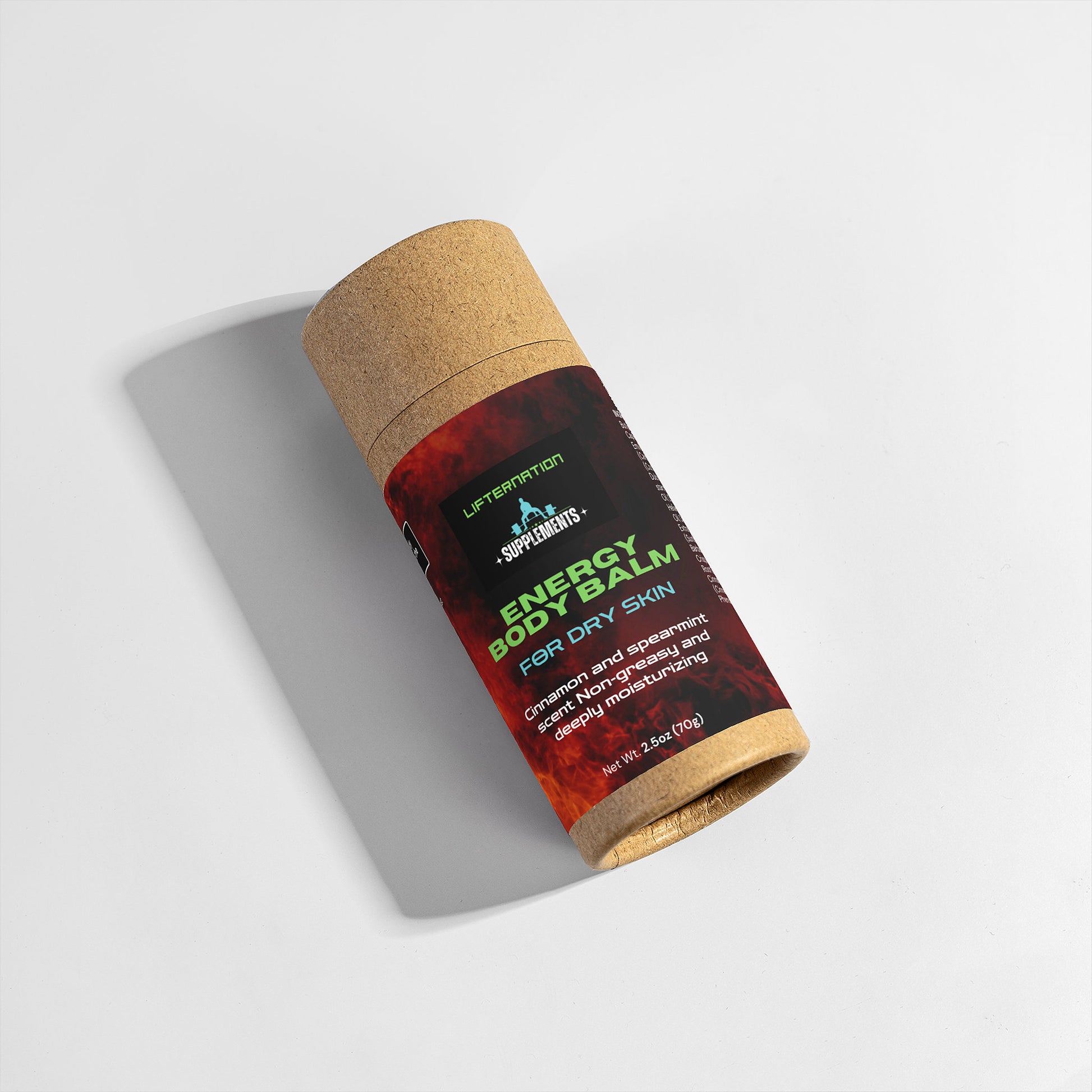 LifterNation Energy Body Balm 2.5oz Personal Care and Beauty LifterNation Supplements