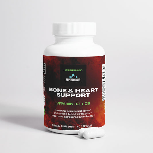 LifterNation Bone & Heart Support (60 Capsules)
