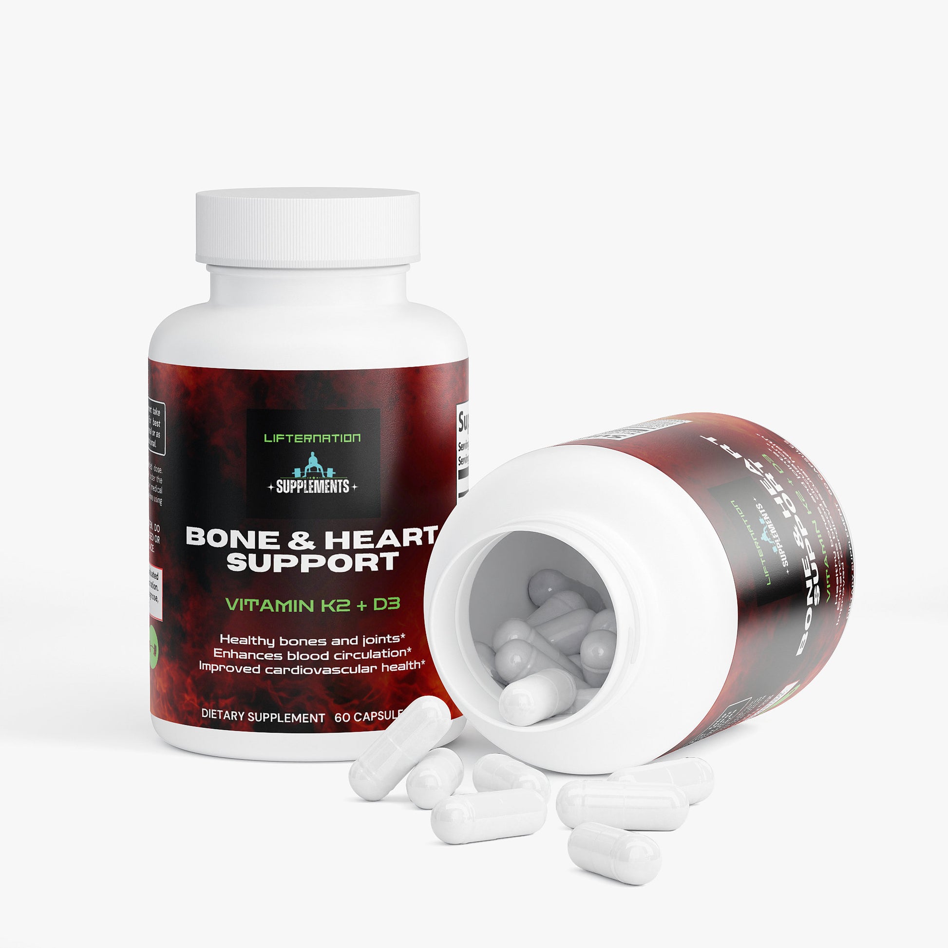 LifterNation Bone & Heart Support (60 Capsules) Specialty Supplements LifterNation Supplements