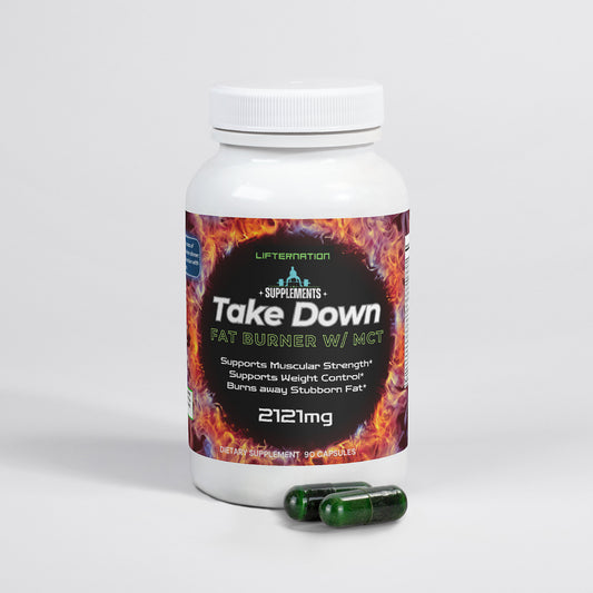 LifterNation Take Down Fat Burner (90 Capsules)