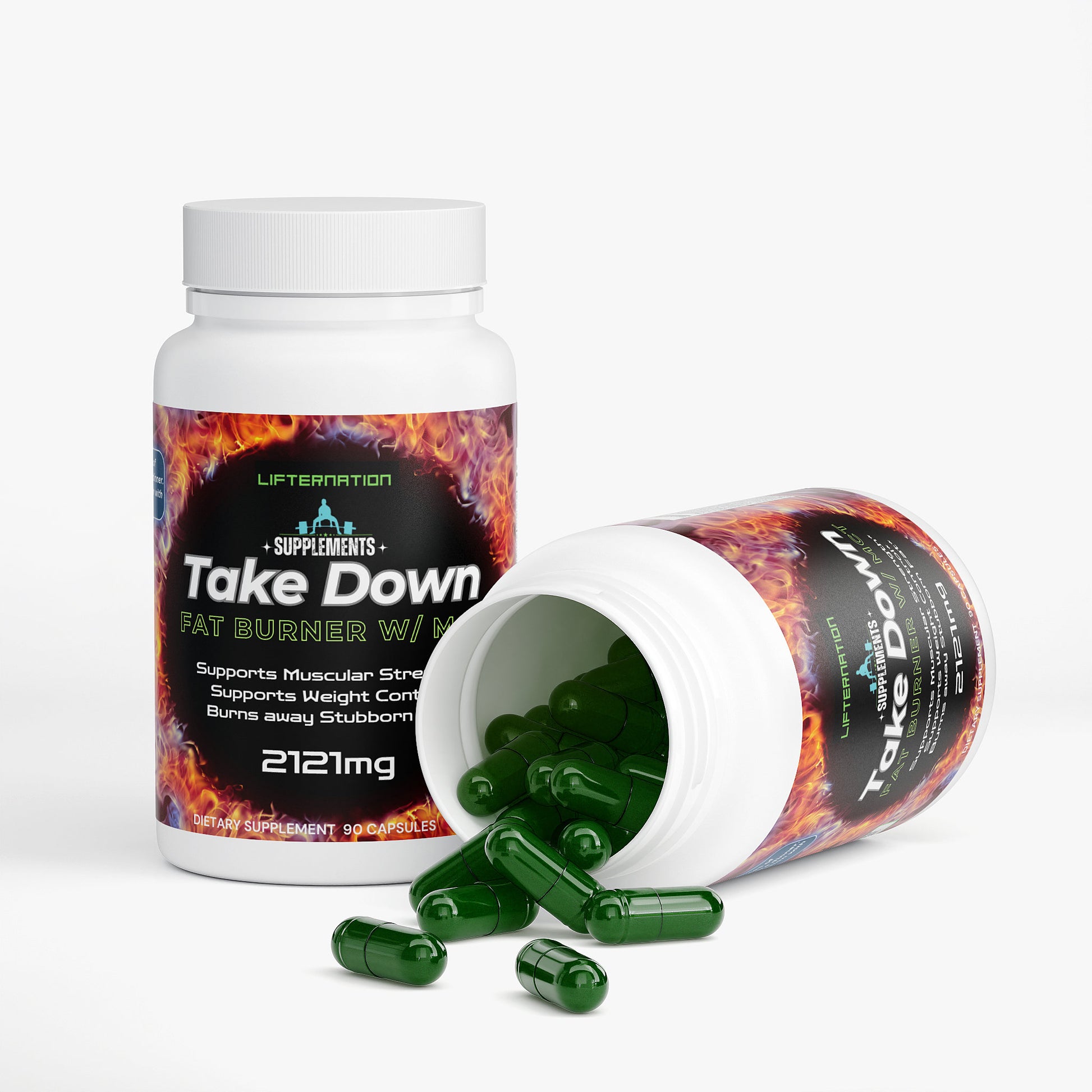 LifterNation Take Down Fat Burner (90 Capsules) Specialty Supplements LifterNation Supplements