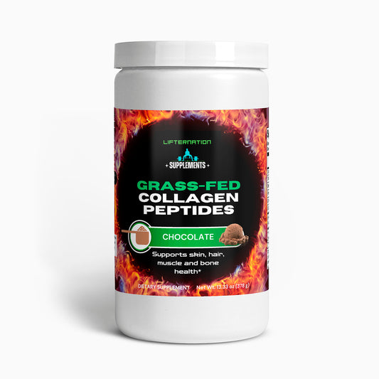 LifterNation Grass-Fed Collagen Peptides Powder (Chocolate)