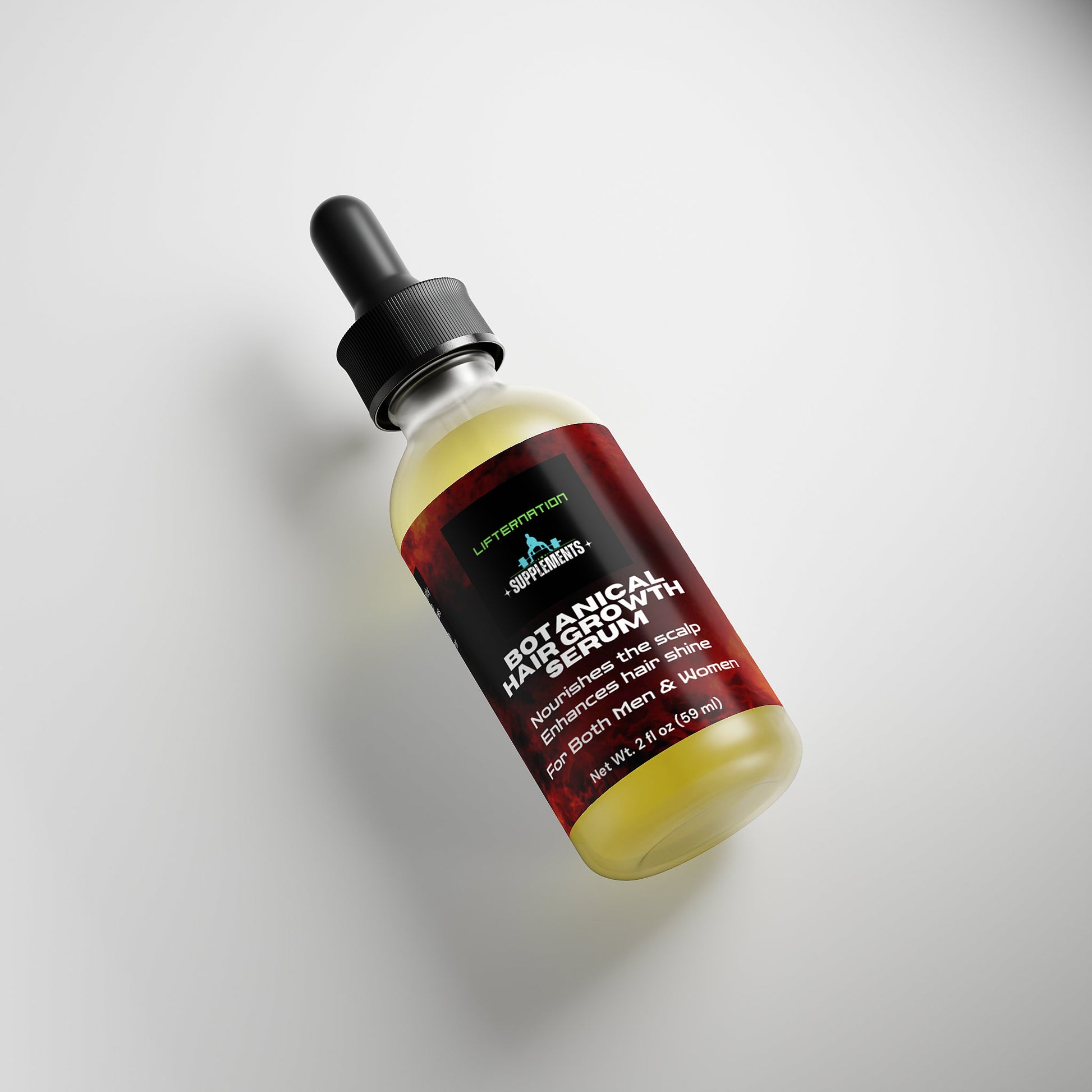LifterNation Botanical Hair Growth Serum 2Fl oz Personal Care and Beauty LifterNation Supplements