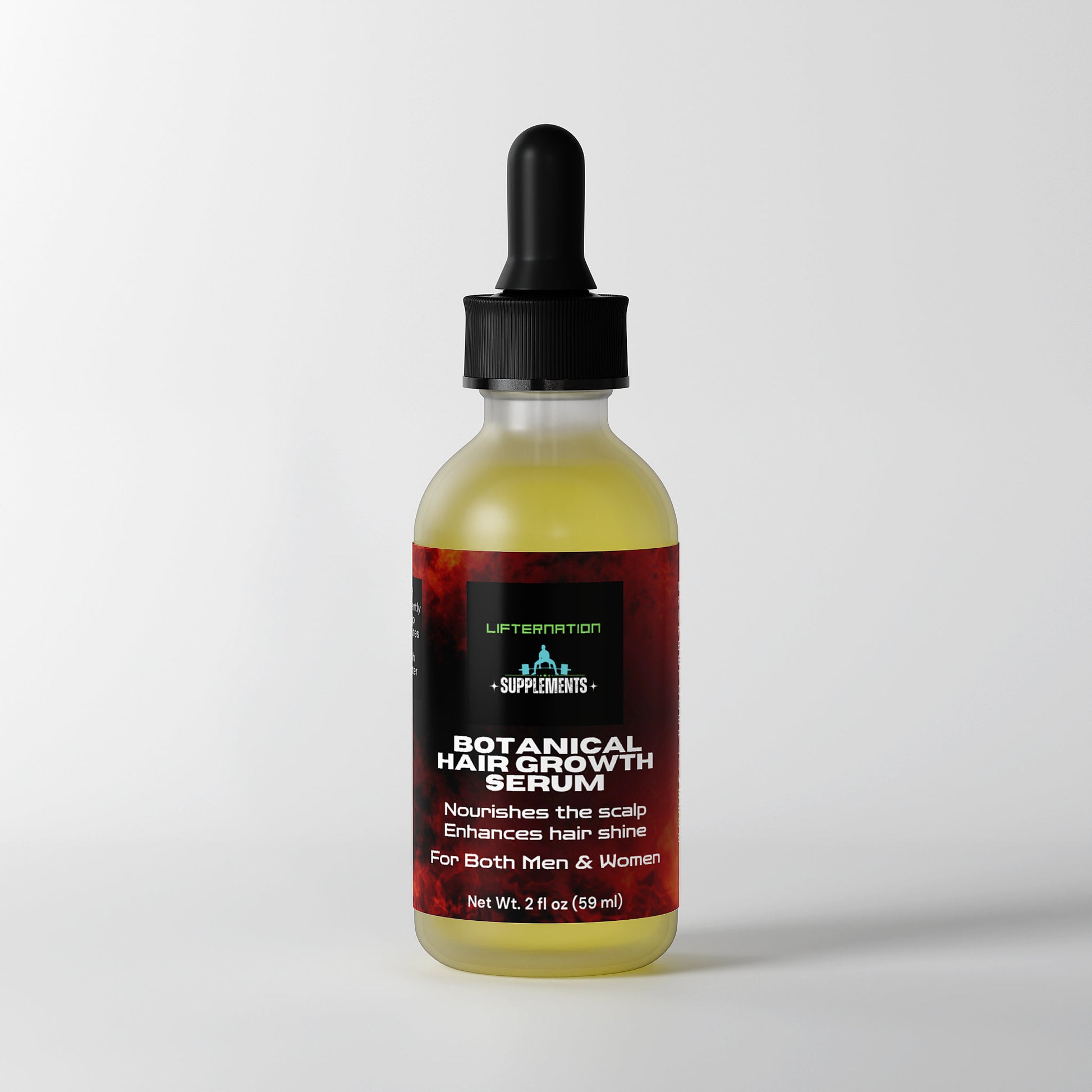 LifterNation Botanical Hair Growth Serum 2Fl oz Personal Care and Beauty LifterNation Supplements