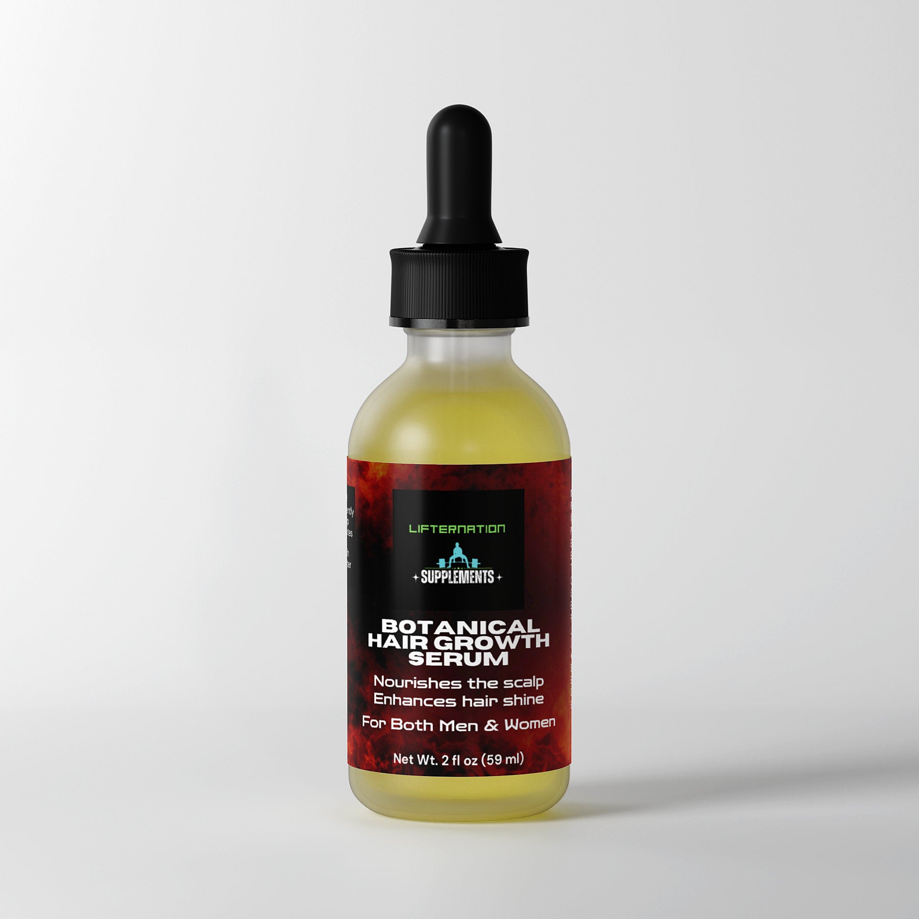 LifterNation Botanical Hair Growth Serum 2Fl oz Personal Care and Beauty LifterNation Supplements