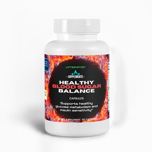 LifterNation Healthy Blood Sugar Balance (60 Capsules)