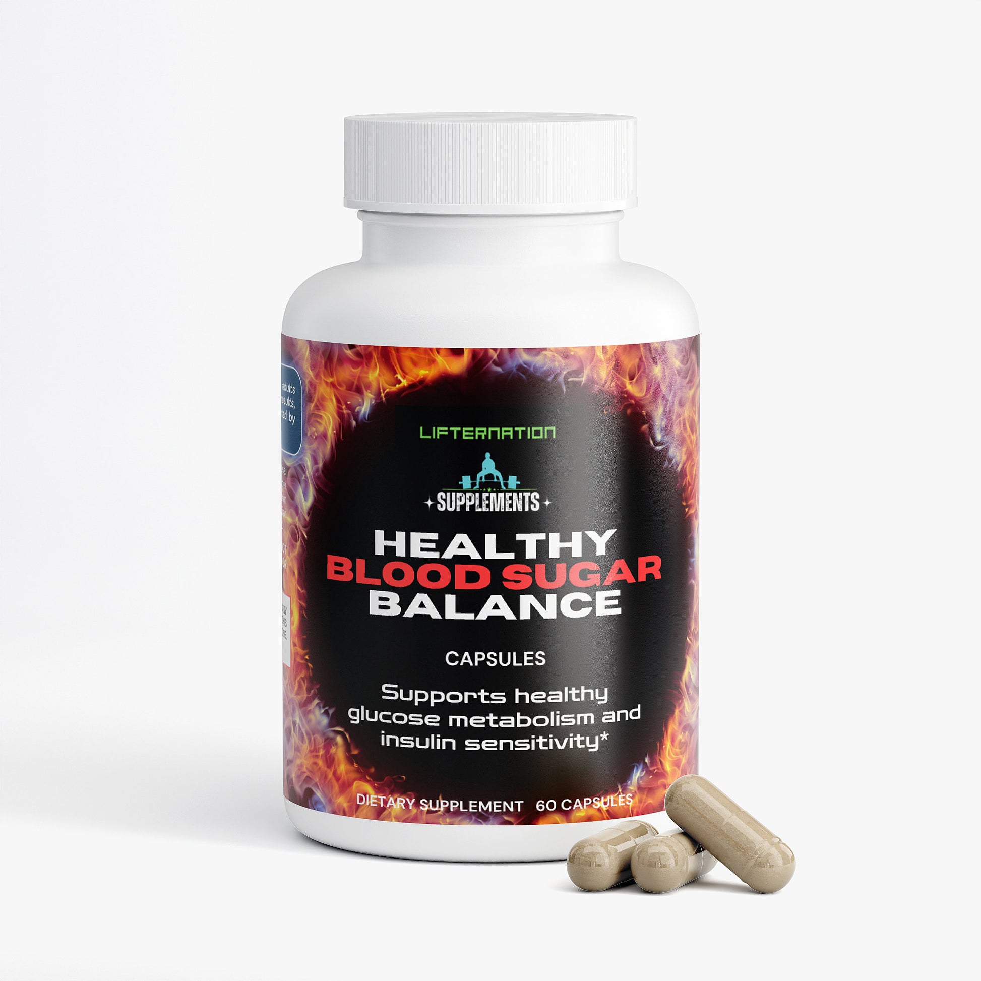 LifterNation Healthy Blood Sugar Balance (60 Capsules) Specialty Supplements LifterNation Supplements