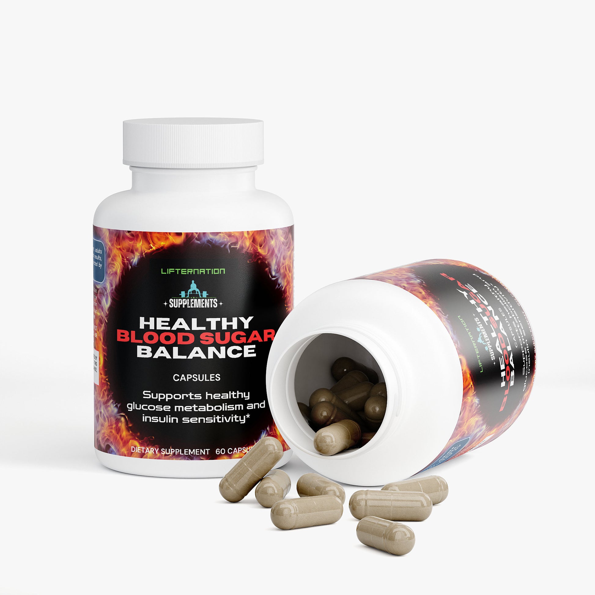 LifterNation Healthy Blood Sugar Balance (60 Capsules) Specialty Supplements LifterNation Supplements