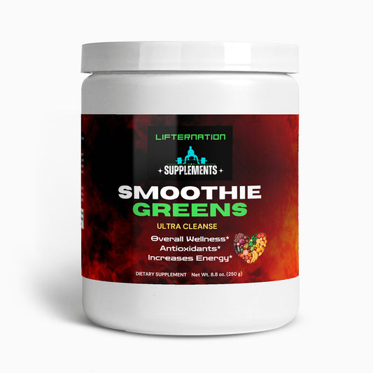 LifterNation Ultra Cleanse Smoothie Greens Powder