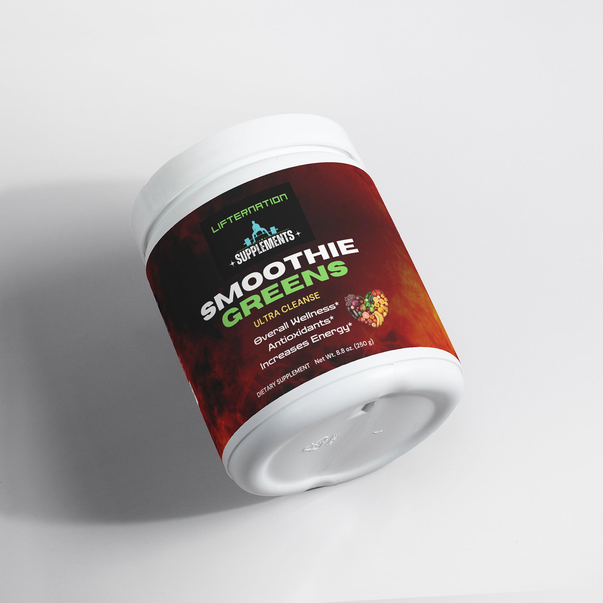 LifterNation Ultra Cleanse Smoothie Greens Powder - Start Your Cleanse! Natural Extracts LifterNation Supplements