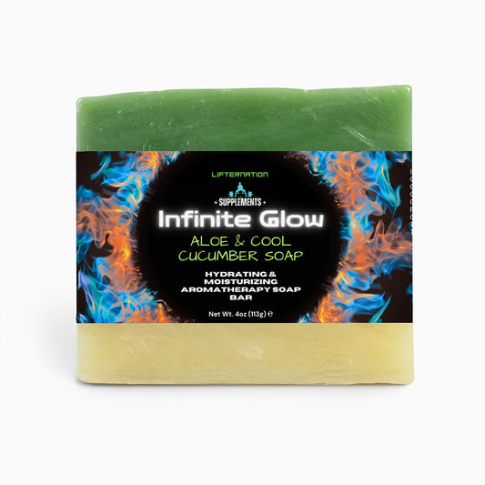 LifterNation Infinite Glow Aloe & Cool Cucumber Soap