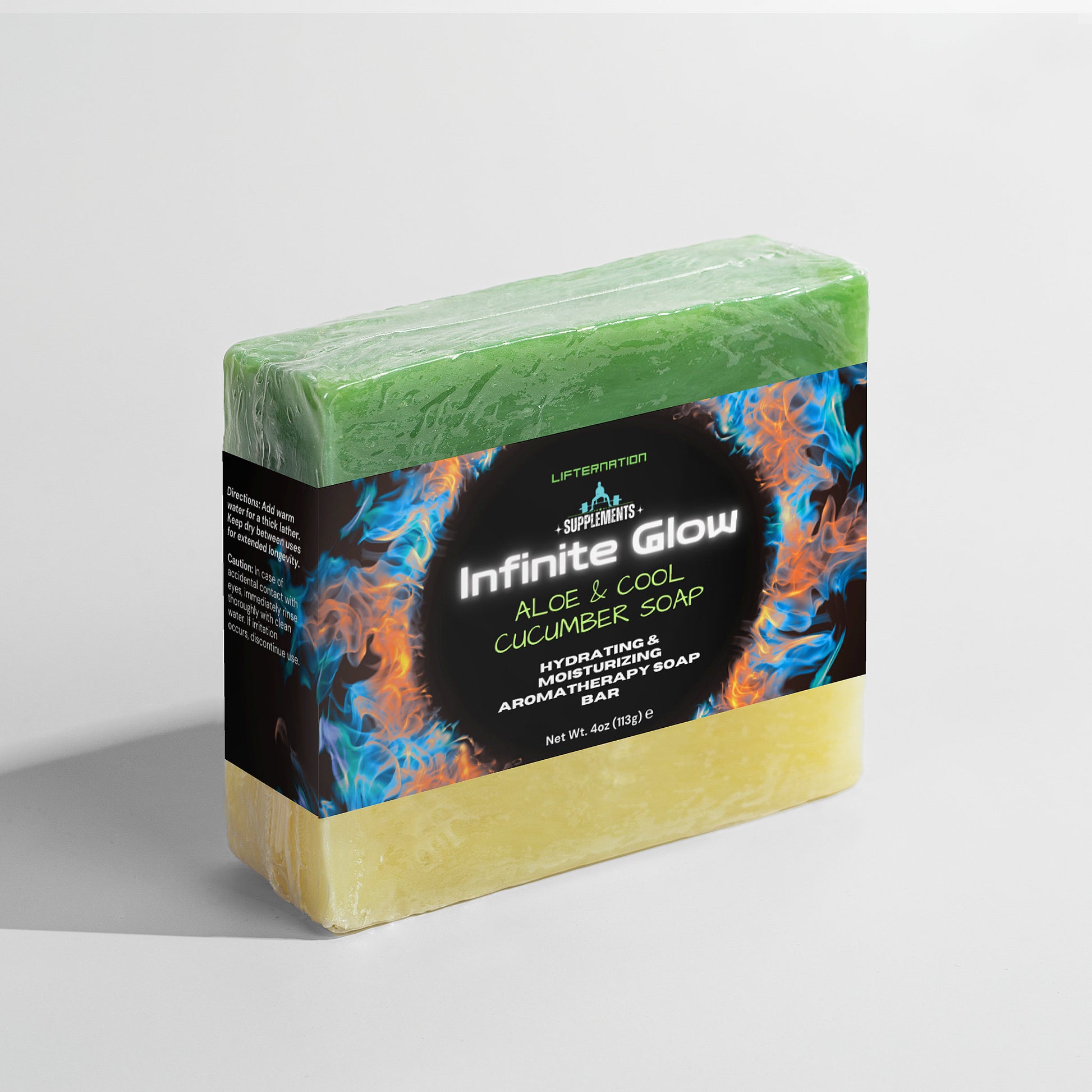 LifterNation Infinite Glow Aloe & Cool Cucumber Soap Personal Care and Beauty LifterNation Supplements