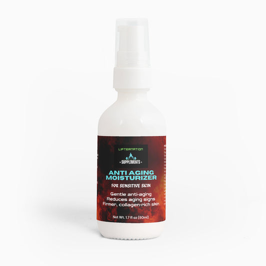 LifterNation Anti-Aging Moisturizer for Sensitive Skin 1.7Fl oz