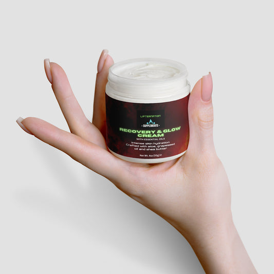 LifterNation Recovery & Glow Cream 4oz