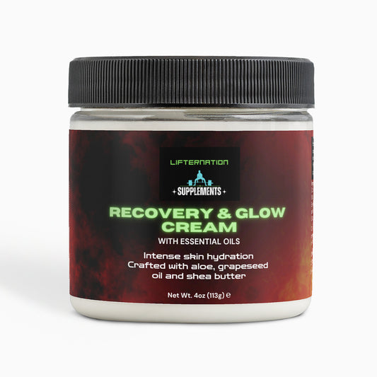 LifterNation Recovery & Glow Cream 4oz